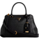 Guess Laryn Pebbled Luxury Satchel - Black