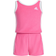 Adidas Kid's Terry Cloth Romper - Magenta Pop (IR4486)