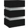 vidaXL Engineered Wood Black Sengebord 35x45cm