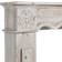 BigBuy Home Fireplace Fir White Hylla
