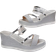 Shein European and American Style for Women, Large Size Roman Style Sandals with Shiny Rhinestones, Open Toes, Thick Sole and Lightweight