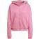 Adidas All Szn Fleece Washed Full Zip Hooded Track Top - Pink Fusion