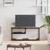 vidaXL Engineered Wood Brown Oak TV-bänk 103x46.5cm