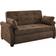 Lifestyle Solutions Honor Brown Sofa 72.6" 3 Seater