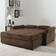 Lifestyle Solutions Honor Brown Sofa 72.6" 3 Seater