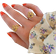 Sistie Lærke Bentsen Ring - Gold/Amethyst