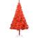 vidaXL Illuminated Plastic Red Weihnachtsbaum 180cm