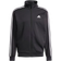 adidas Basic 3-Stripes Fleece Tracksuit - Black