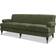 Jennifer Taylor Alana Olive Green Performance Velvet Sofa 88" 3 Seater