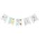 Rico Design Pennant Monster Party Embroidery kit 5 pcs