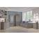 Core Products Corona Grey Bedside Table 38x53cm