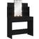 vidaXL 96x40x142cm Black Sminkbord 40x96cm