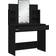 vidaXL 96x40x142cm Black Sminkbord 40x96cm