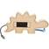 NIZUUONE Dinosaur Wooden Board Toy with LED Light