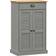 vidaXL Vigo Grey Shoe Rack 23.6x37.8"