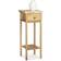 Relaxdays Telephone Walnut Småbord 24.8x25.2cm