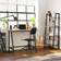 Vasagle LWD40X Vintage Brown/Black Skrivebord 50x100cm