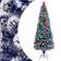 vidaXL Illuminated White/Blue Weihnachtsbaum 210cm