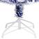 vidaXL Illuminated White/Blue Julgran 210cm