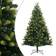 vidaXL Hinged Light Green/Dark Green Christmas Tree 120cm