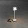 Konstsmide Capri White Bordslampa 20cm
