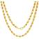 Nuragold Rope Chain Diamond Cut Necklace 7mm - Gold