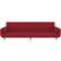 vidaXL 337587 Wine Red Canapé 200cm Canapé 2 Places