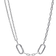 Pandora ME Double Link Chain Necklace - Silver