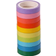 Rainbow Solid Color Masking Tape 10-pack