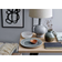 Bloomingville Keam Grey/Terracotta Bordslampa 58.5cm