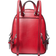 Michael Kors Jaycee Extra Small Pebbled Leather Convertible Backpack - Bright Red