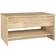 vidaXL Engineered Sonoma Oak Coffee Table 80x50cm