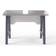 Alphason Truro Grey Writing Desk 90x120cm