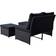 Sunfun Lund Loungeset, Bord inkl. 1 Soffor