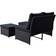 Sunfun Lund Loungesett, Bord inkl. 1 Soffor