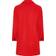 Yours Curve Midi Formal Coat Plus Size - Red