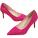 Shein Women's Fashionable Outdoor Casual Pointed Toe Stiletto Pumps With Thin Heels And Faux Pu Leather