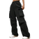 Shein EZwear Flap Pocket Side Drawstring Hem Cargo Pants