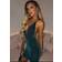 Vixen Glam Boutique Tara Plunging Sparkly Mini Dress