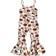 Jxxiatang Thanksgiving Sling Straps High Waist Jumpsuit - White