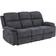 Actona Mora Dark Grey Sofa 196cm 3 personers