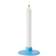 Lyngby Porcelain Rhombe Blue Candlestick 3cm