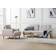 Beliani TUVE Brownish Gray Sofa 199cm 2Stk. 4-Sitzer