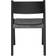 Hübsch Oblique Black Kitchen Chair