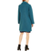 Yumi Teddy Bear Coat - Teal