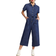 Yumi Denim Jumpsuit - Blue