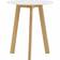 Venture Design Leonora White/Nature Matbord 65cm