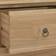 vidaXL Solid Wood Teak Natural Commode 80x55.1cm