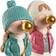 Home ESPRIT S3056636 Pink/Turquoise/Gold Prydnadsfigur 20cm 2st