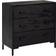 vidaXL 349926 Black Chest of Drawer 74.9x70.1cm